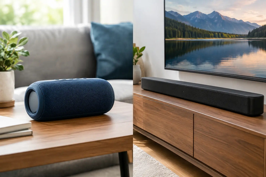 Bluetooth Speaker vs Soundbar for Your Home