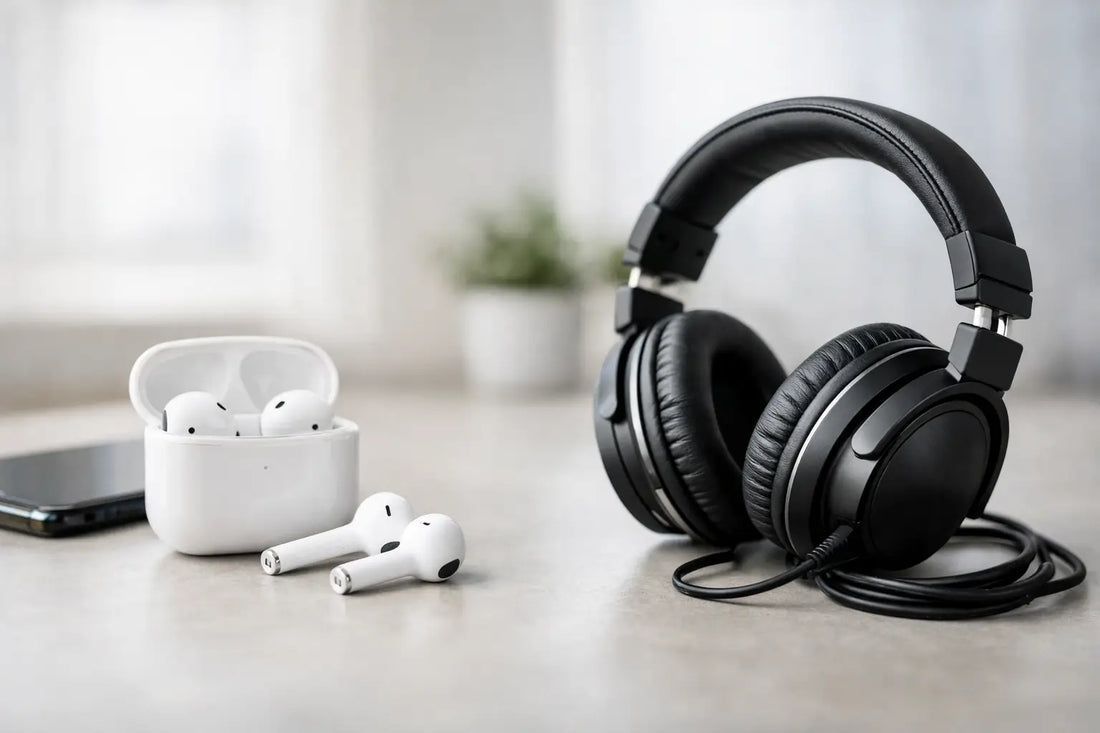 Wireless Earbuds vs Wired Headphones Compared